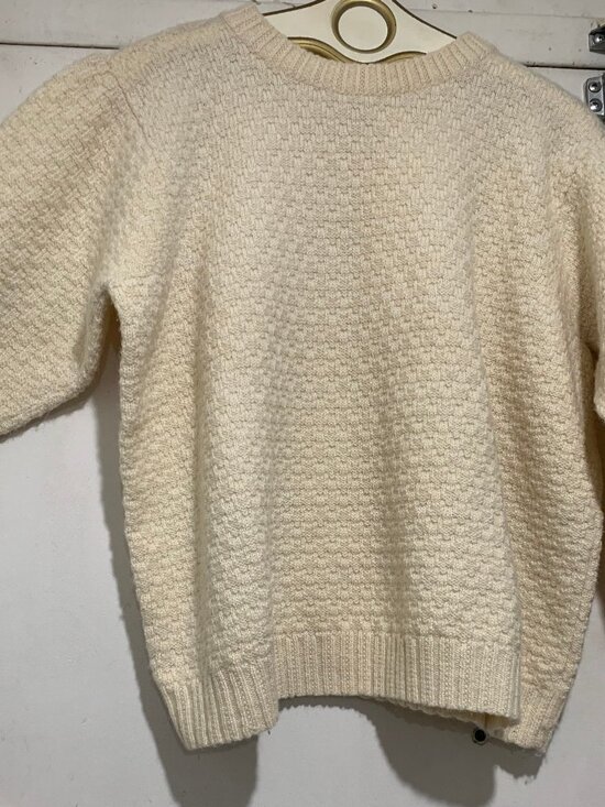VINTAGE KNITTED PATTERNS WOOL SWEATERS SIZE S/M - Picture 8 of 11